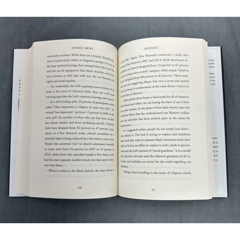 Blackout by Candace Owens Hardcover‎ Political Conservative Politics Dust Jacket